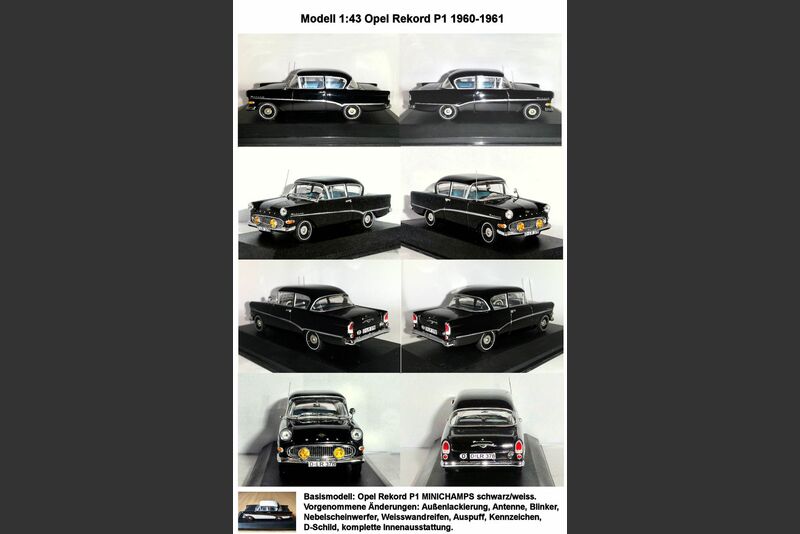 Alle meine Fahrzeuge von 1956 bis heute als 1:43 Modell Bild 5