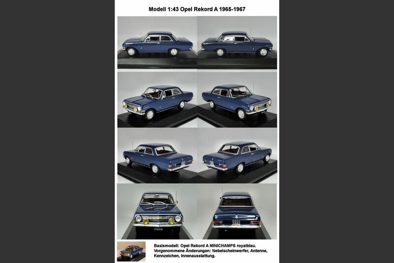 Alle meine Fahrzeuge von 1956 bis heute als 1:43 Modell Bild 11