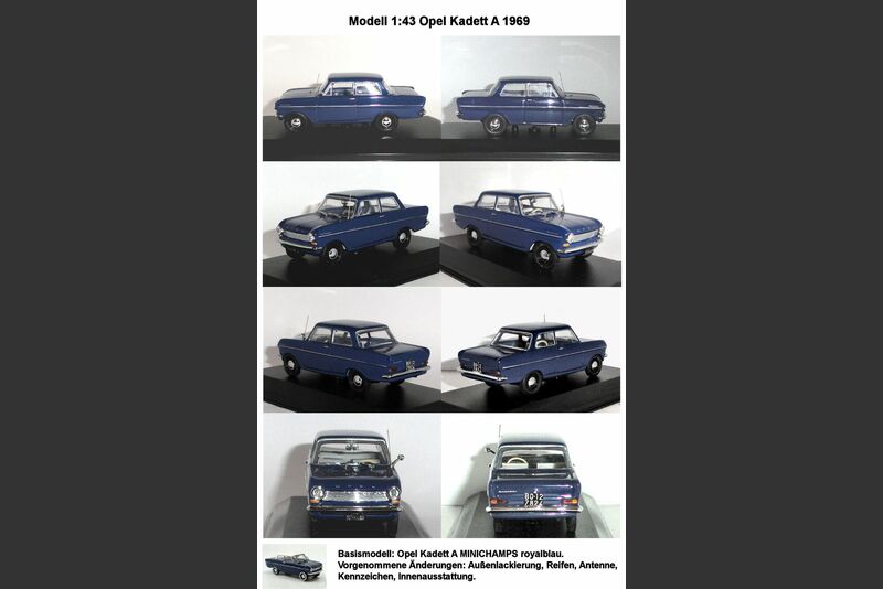 Alle meine Fahrzeuge von 1956 bis heute als 1:43 Modell Bild 13