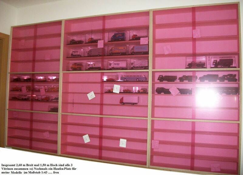 modellautos Kategorie Modell-Vitrinen-Seite Abbildung