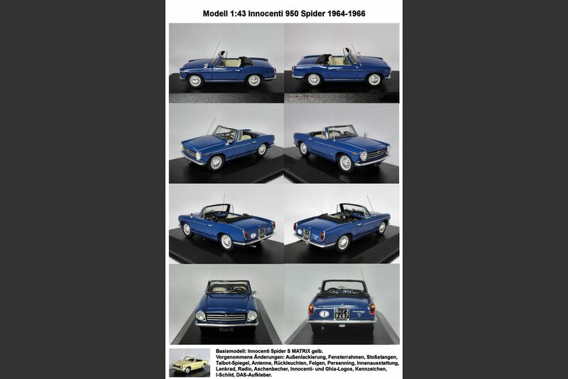 Alle meine Fahrzeuge von 1956 bis heute als 1:43 Modell Bild 10
