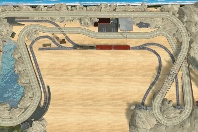 Vanishing Point Valley - 1:32 Slottrack Bild 12