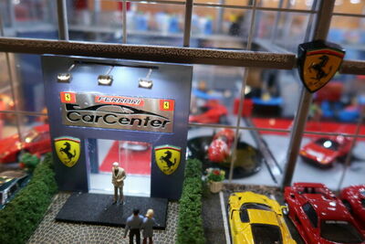 Ferrari Autohaus 1:87 Bild 5