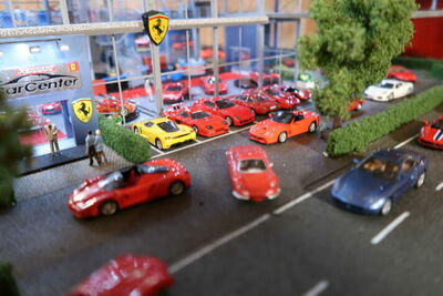 Ferrari Autohaus 1:87 Bild 19