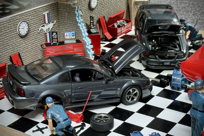 Mustang Präsentationen/Dioramen Bild 3