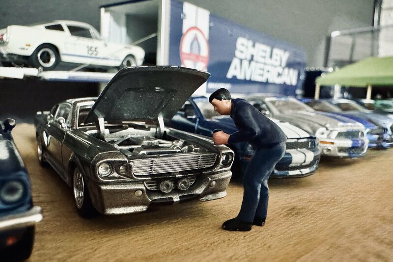 Mustang Präsentationen/Dioramen Bild 31