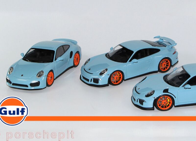 modelly Kategorie 1:43 Porsche Gulf Edition Abbildung