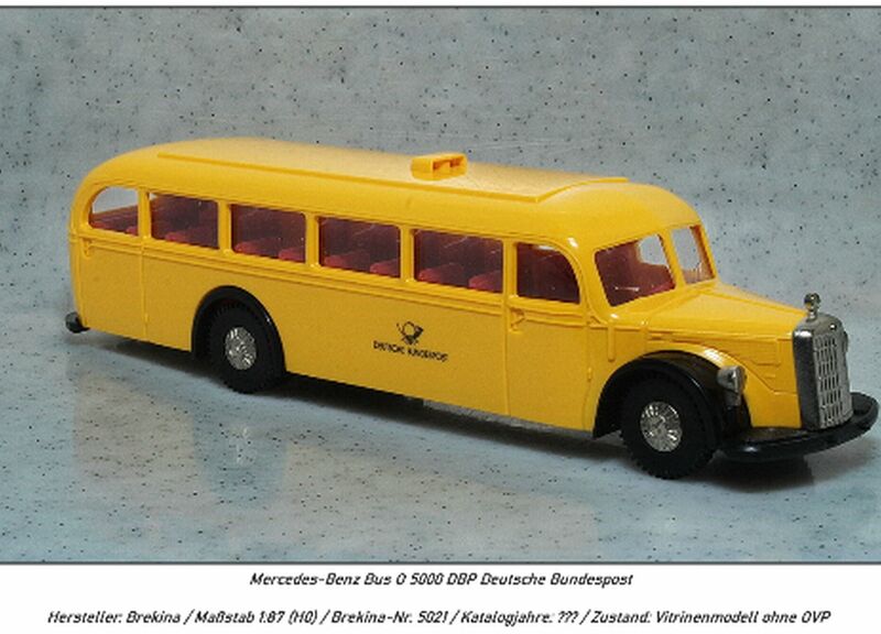 modelly Kategorie Busse Abbildung