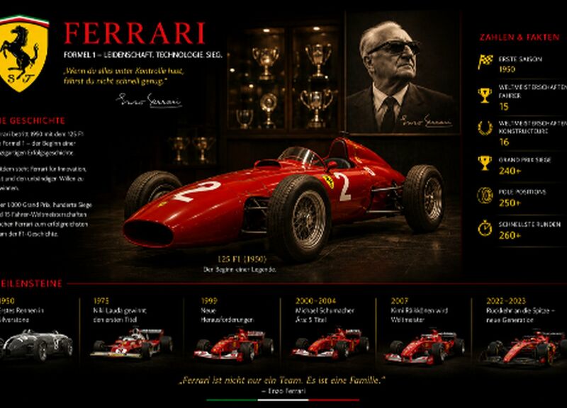 luft-raumfahrt Kategorie Ferrari 1:18, Formel 1 Abbildung