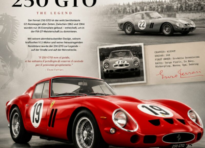 luft-raumfahrt Kategorie Ferrari 1:18, 250/330 GTO Abbildung