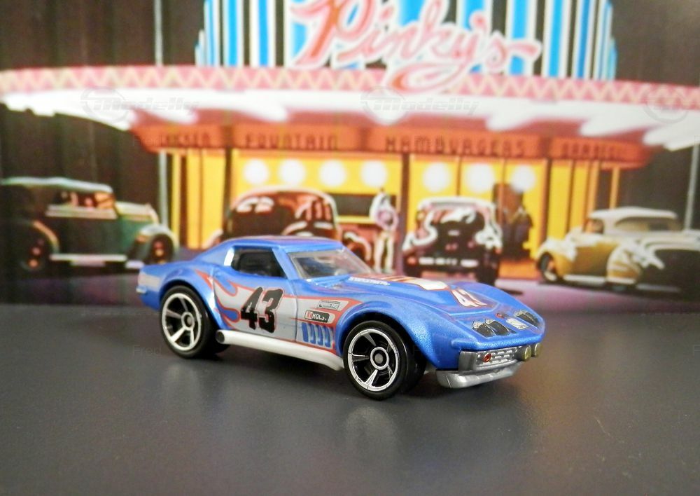 Hot Wheels Chevrolet Corvette Rallye N°43 COPO - Modèle Réduit Occasion